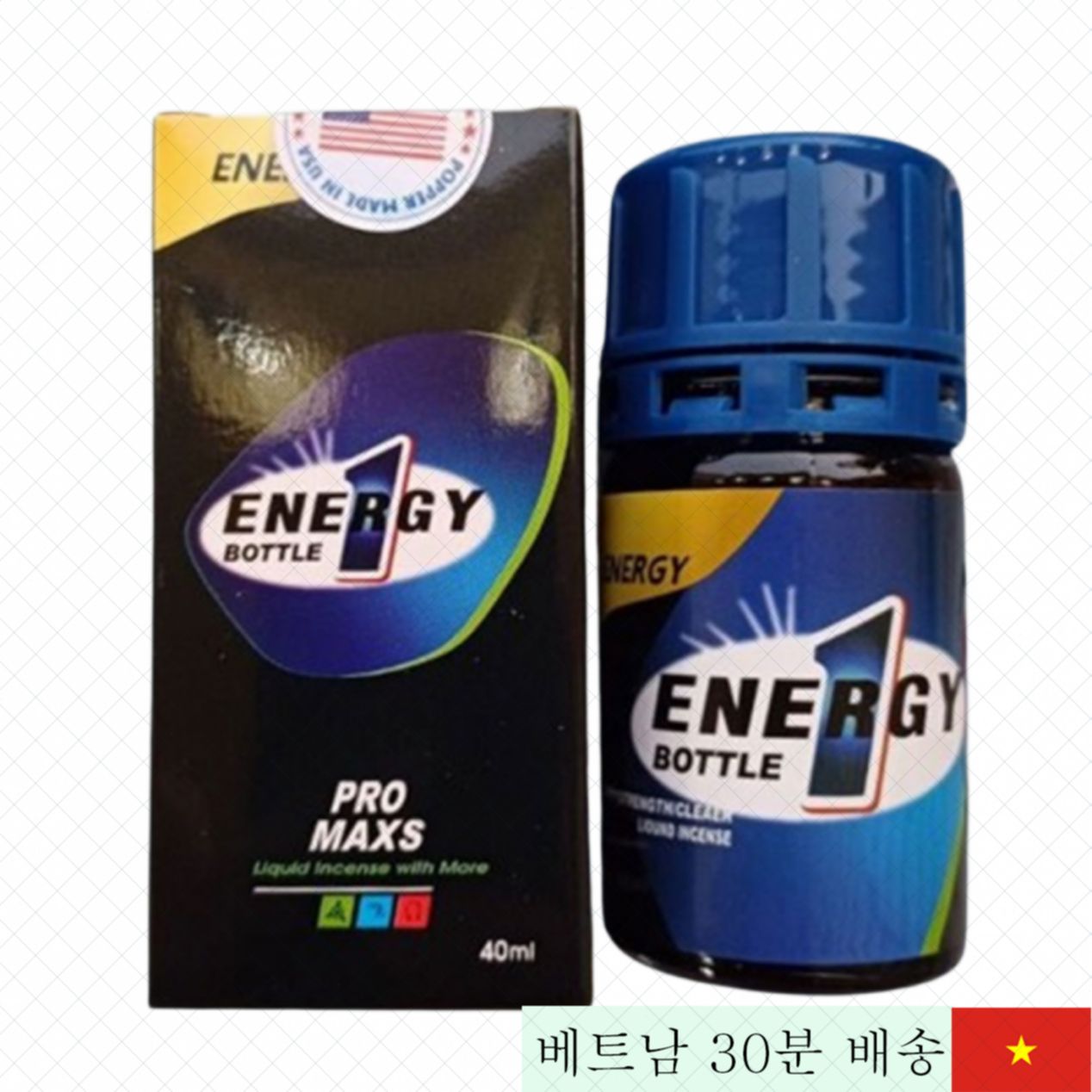 강력장시간 팝퍼 에너지 공식 40ml 향 강렬 