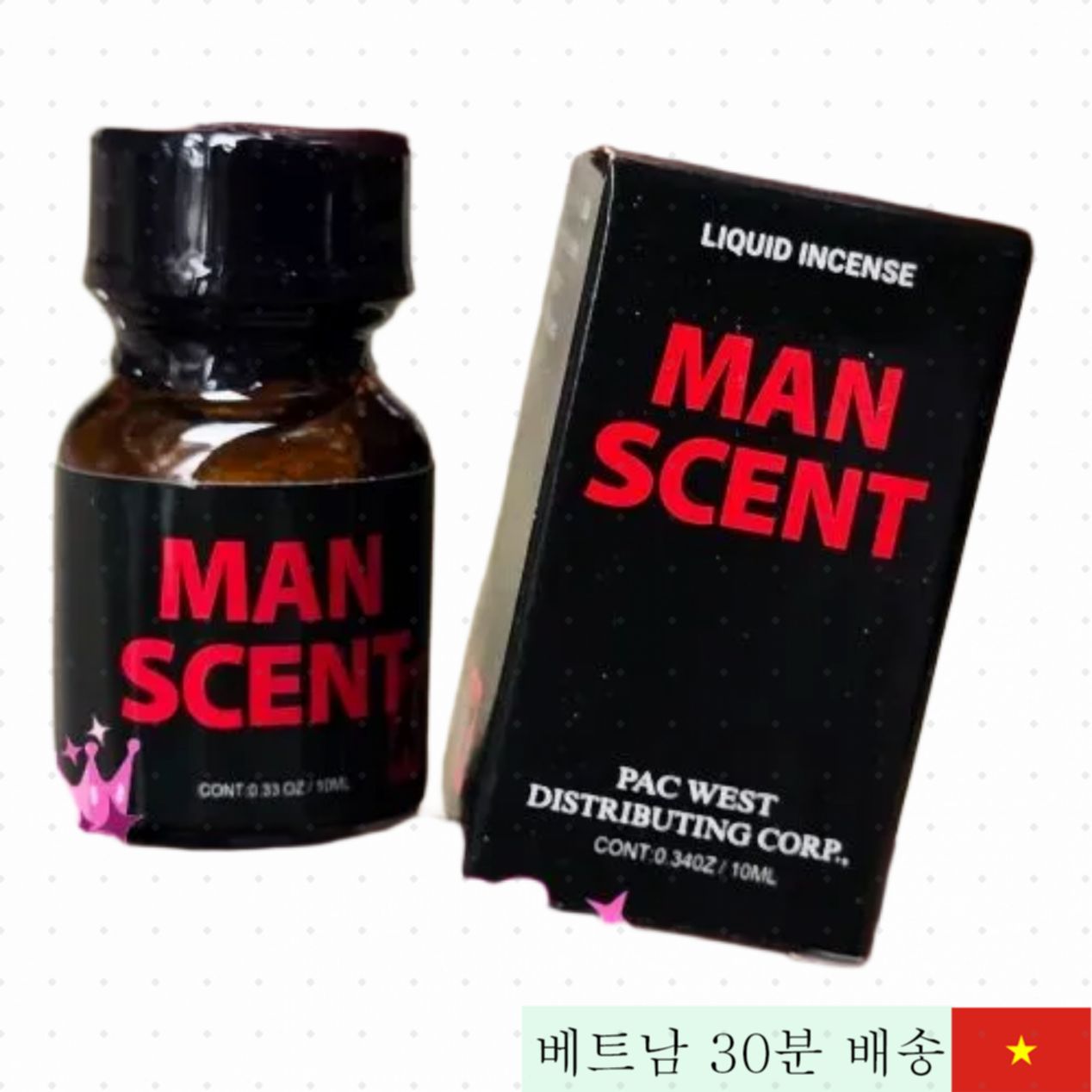 맨센트 10ml 탑용 향상 팝퍼 안전 정품 
