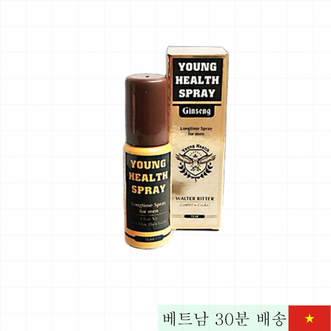 Young Health 인삼 스프레이 지속력 향상 부스터 