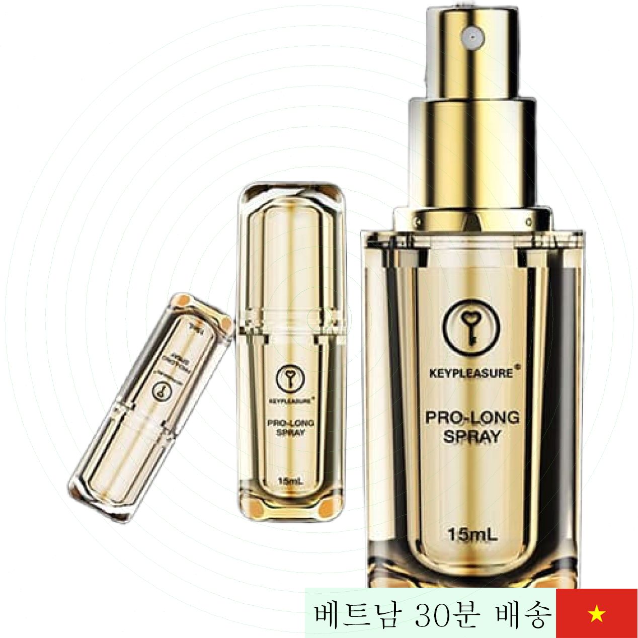 Key Prolong 일본 지연 스프레이 15ml, 40회 사용 
