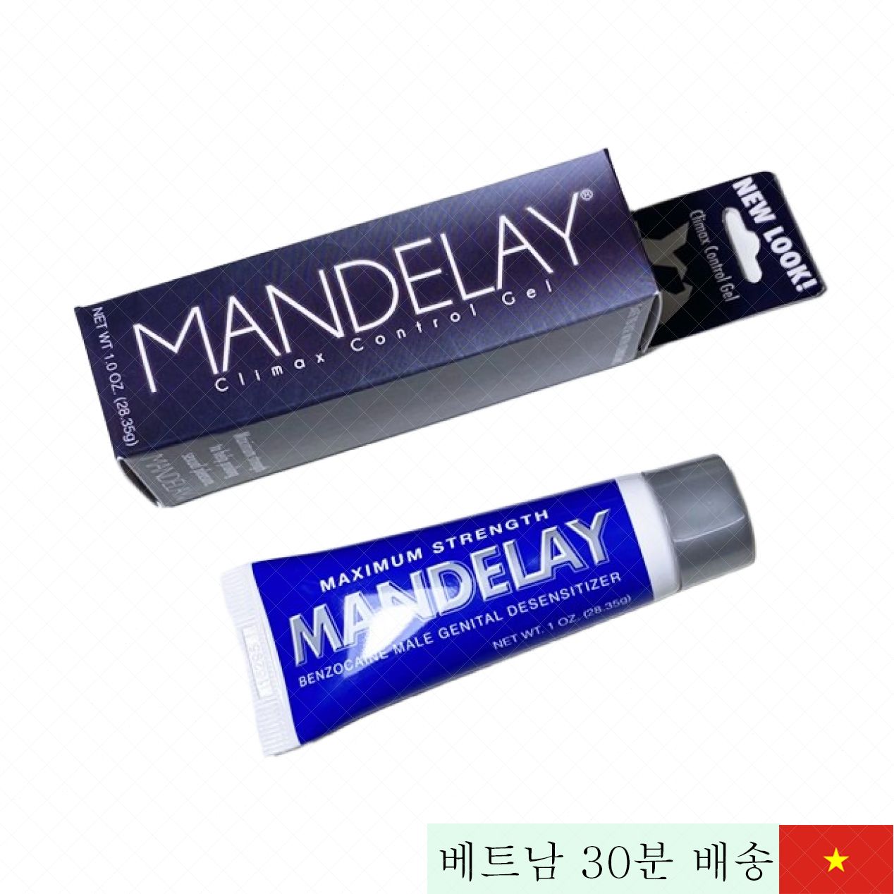 만델레이 지연 크림 성욕증진 미감도 향상 