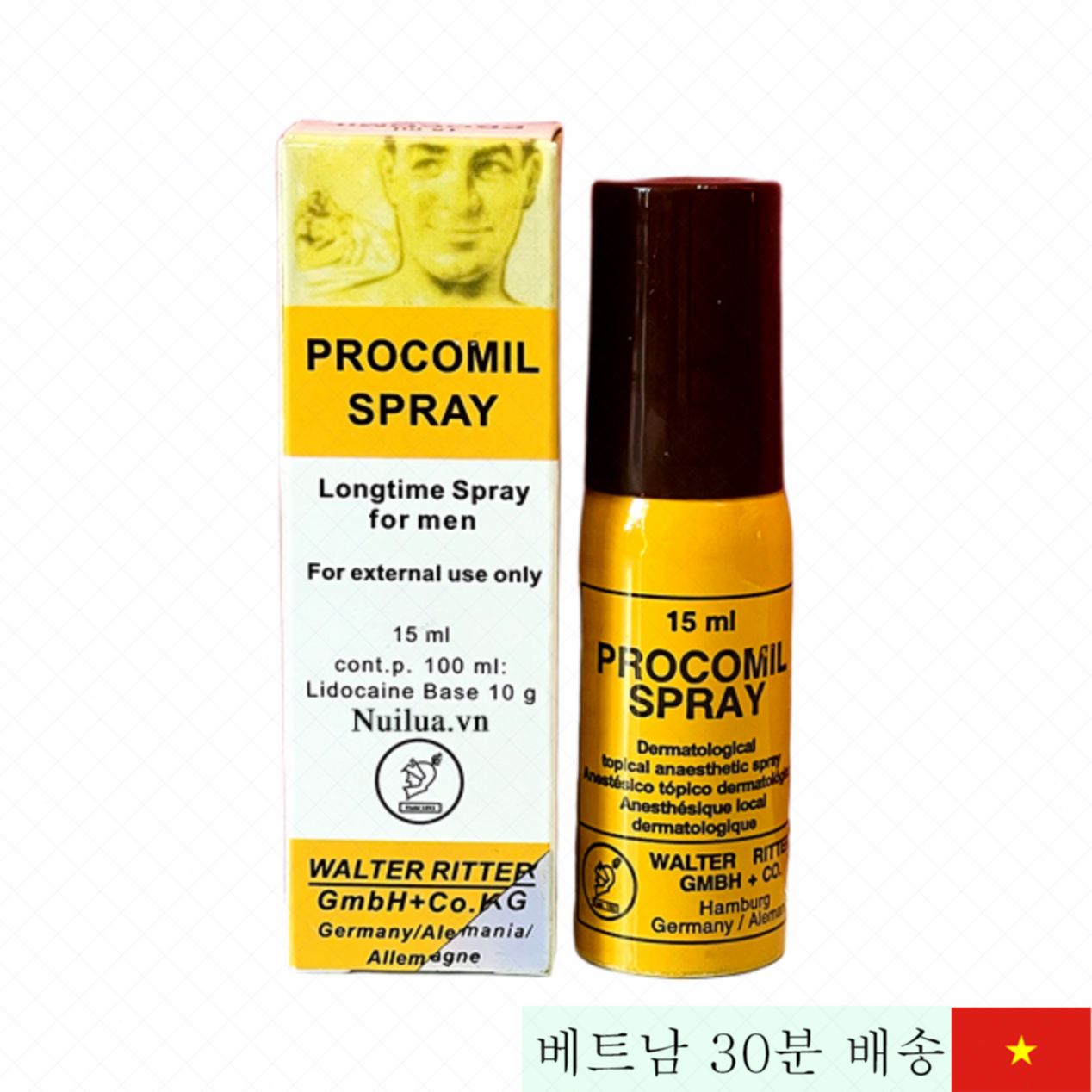 Procomil 15ml 독일산 조루 지연 스프레이 최고 인기 
