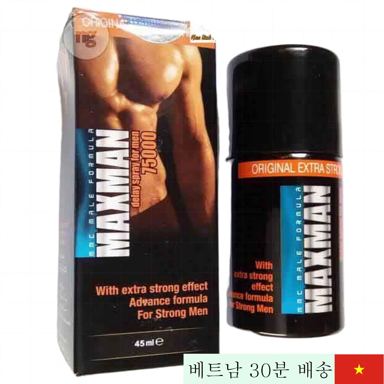 Maxman 75000 2019 신제품 성기능 강화 지속력 스프레이 