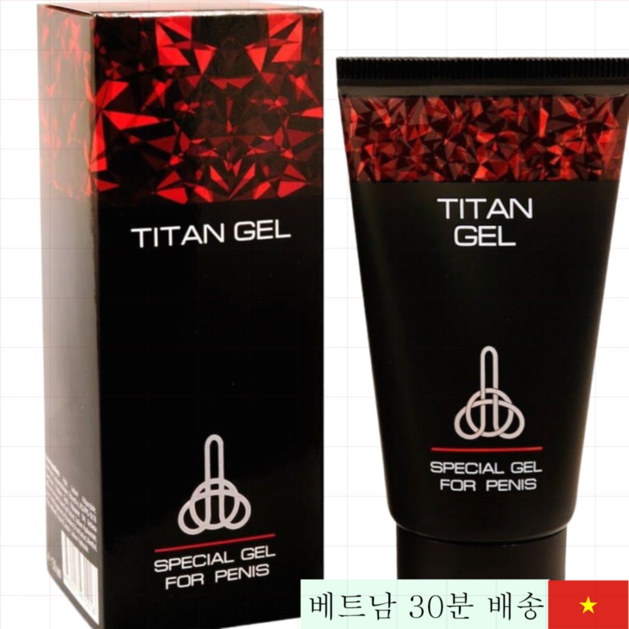 러시아 정품 타이탄 젤, 자연 성분, 안전한 사이즈 증가 