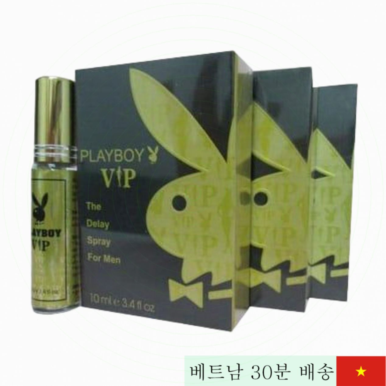 Playboy VIP 인삼 파워 지연 스프레이, 남성용 인기 제품 