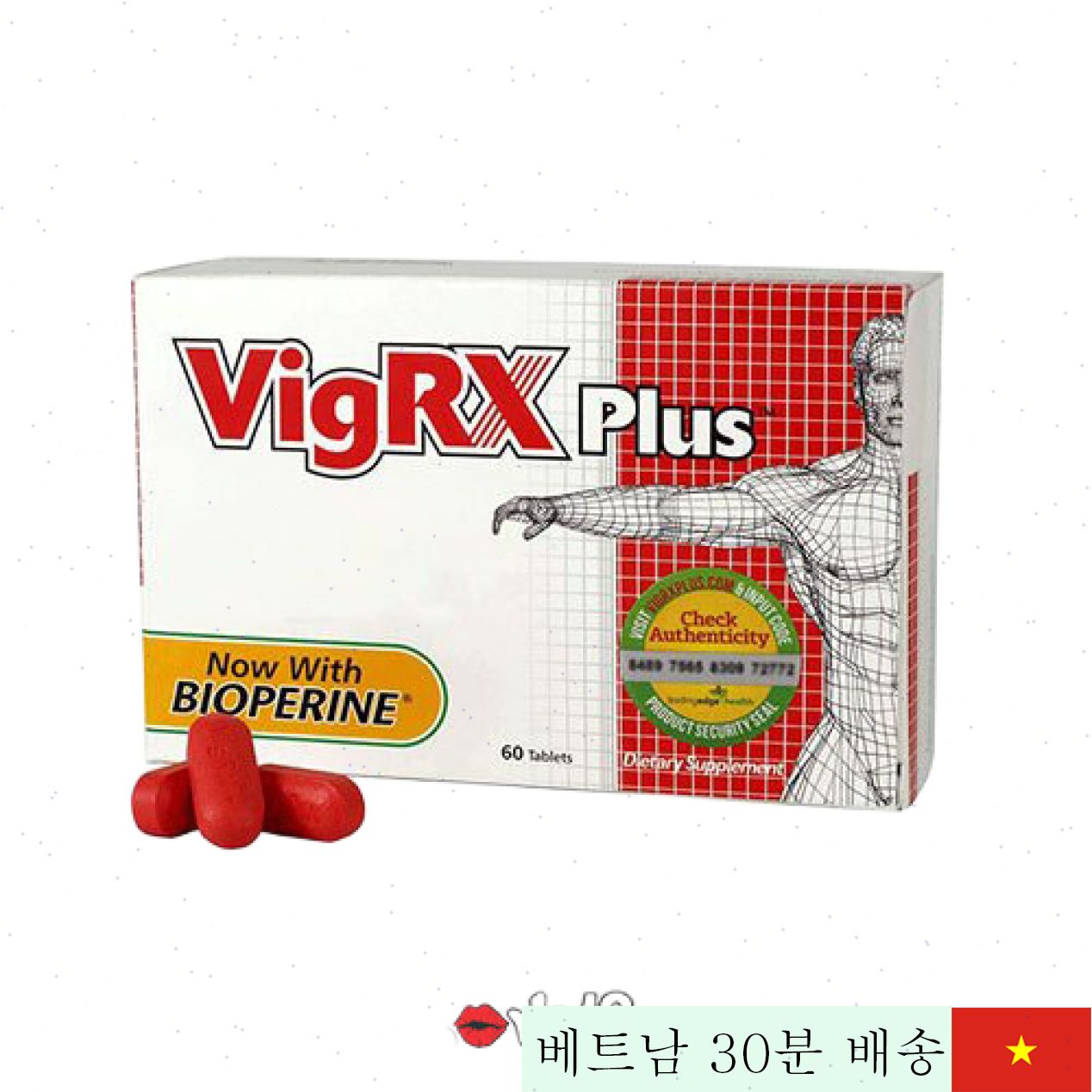 Vig Rx 천연 한방 조루 치료 및 발기 지속 보조제 