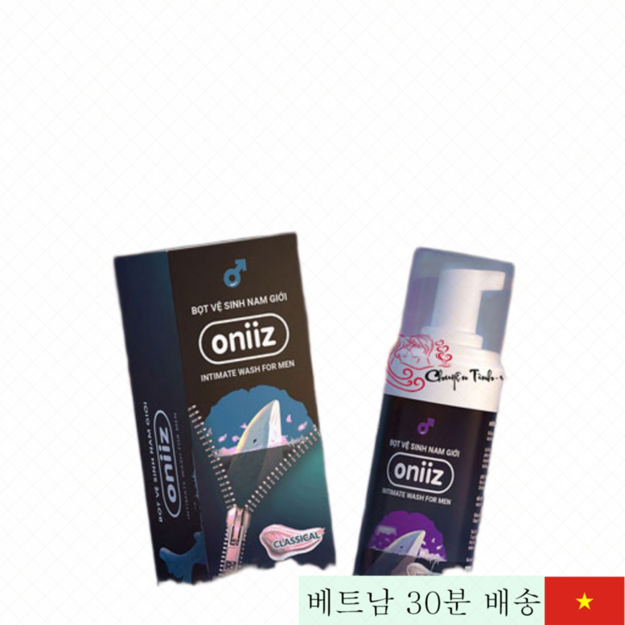 오니즈 남성 청결 폼, 자연성분 포함 순한 클렌저 