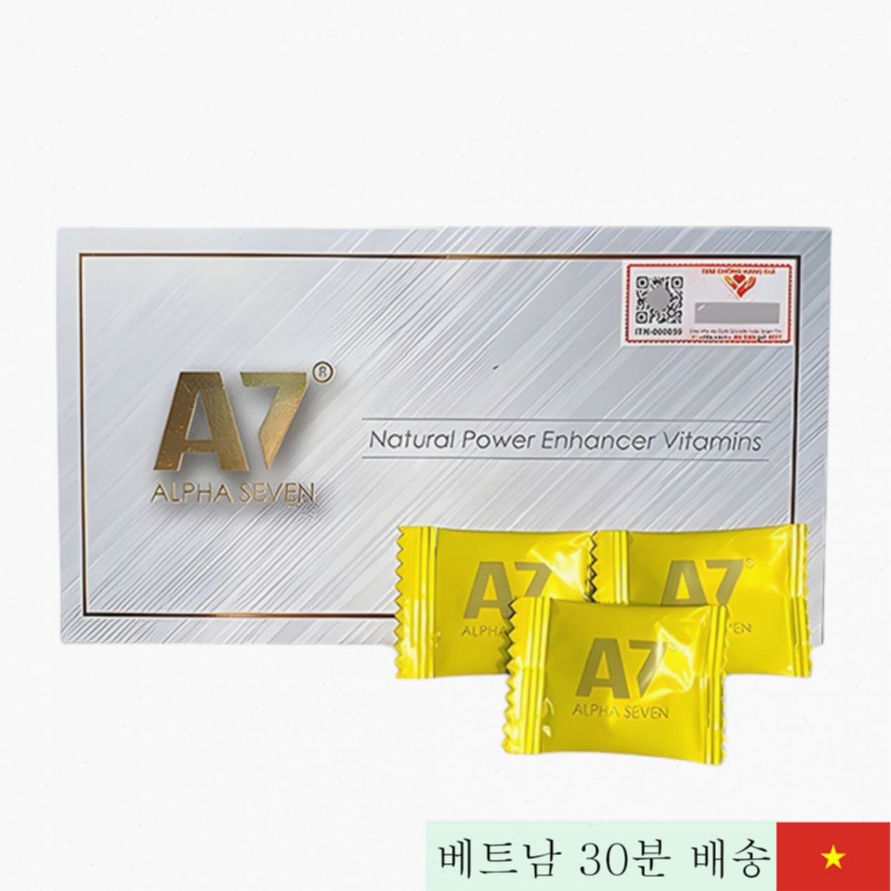 알파 세븐 A7 강력 발기 캔디 10정 자연성분 남성건강 