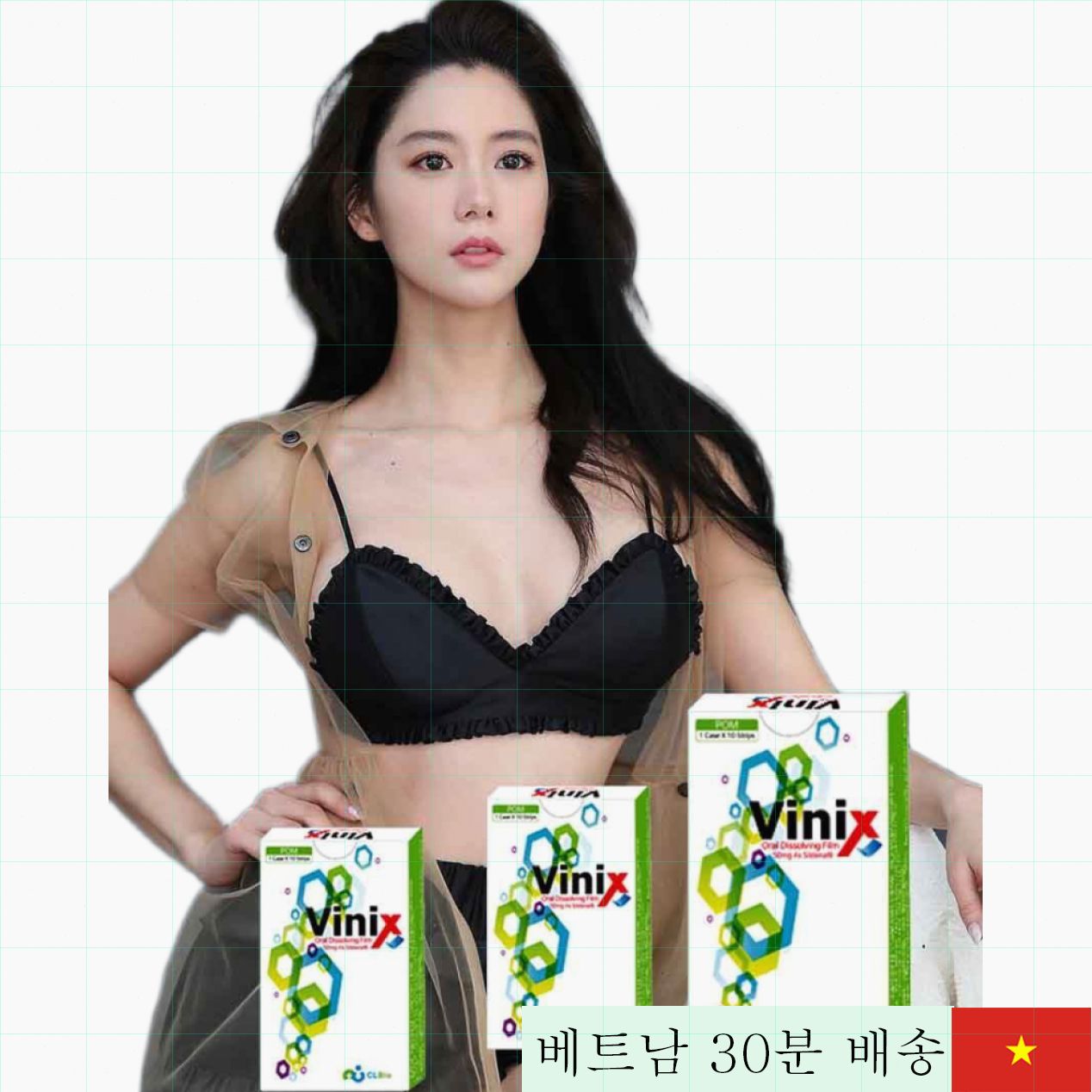 한국산 Vinix 강력 발기 템 껌 100mg 재구매율 높은 인기 제품 