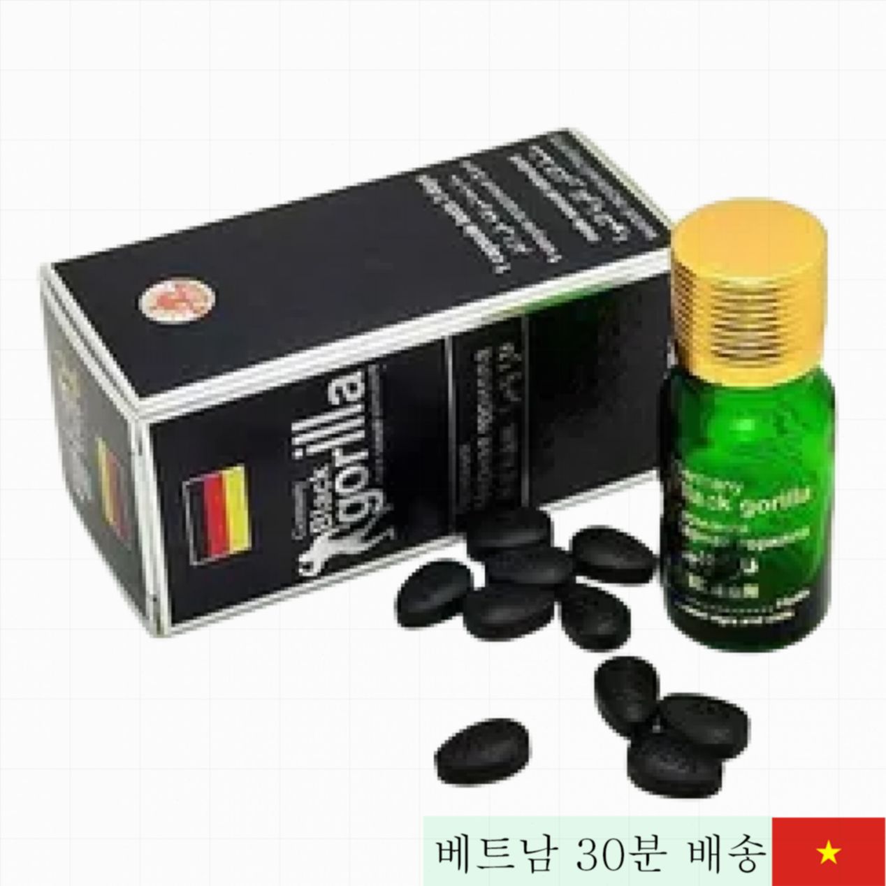 블랙 고릴라 인기 지속력 있는 남성용 강장제 