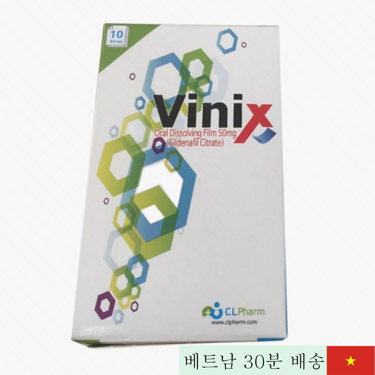 한국산 비닉스 50mg 발기부전 치료제 신뢰 브랜드 