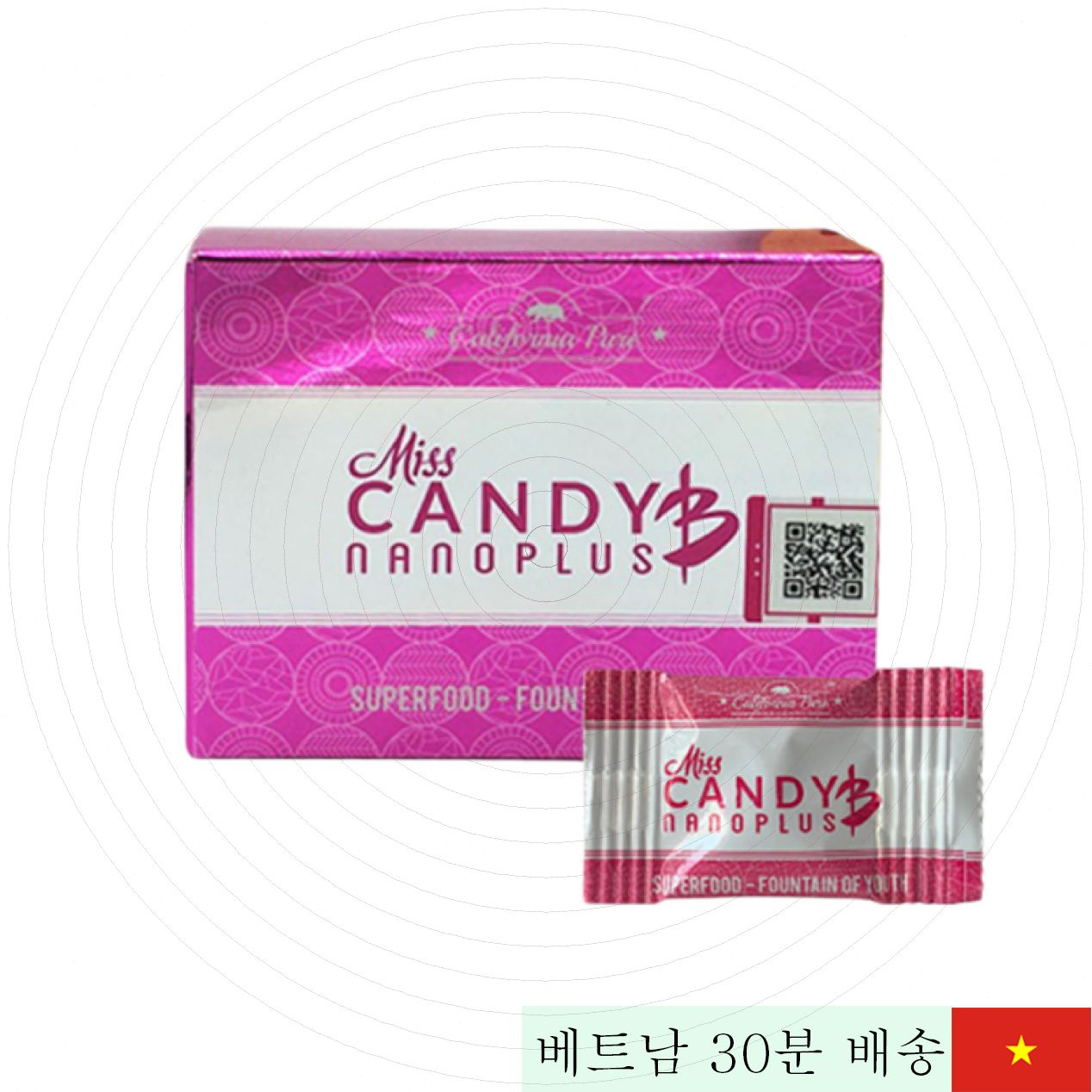 미스 캔디 B 나노 플러스 여성용 정품 8정 