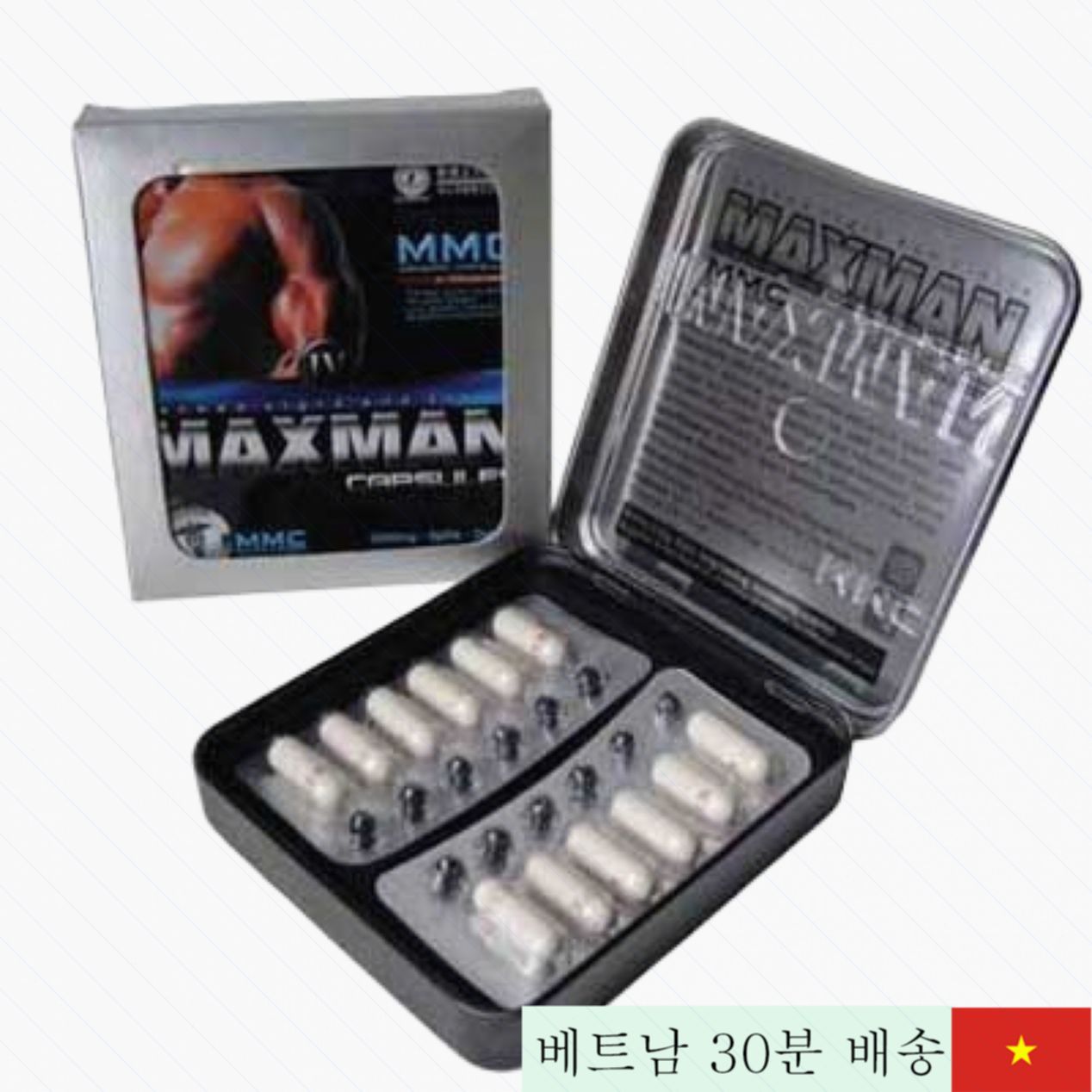 맥스 캡슐 3000mg 남성 강화 지연제 정품 