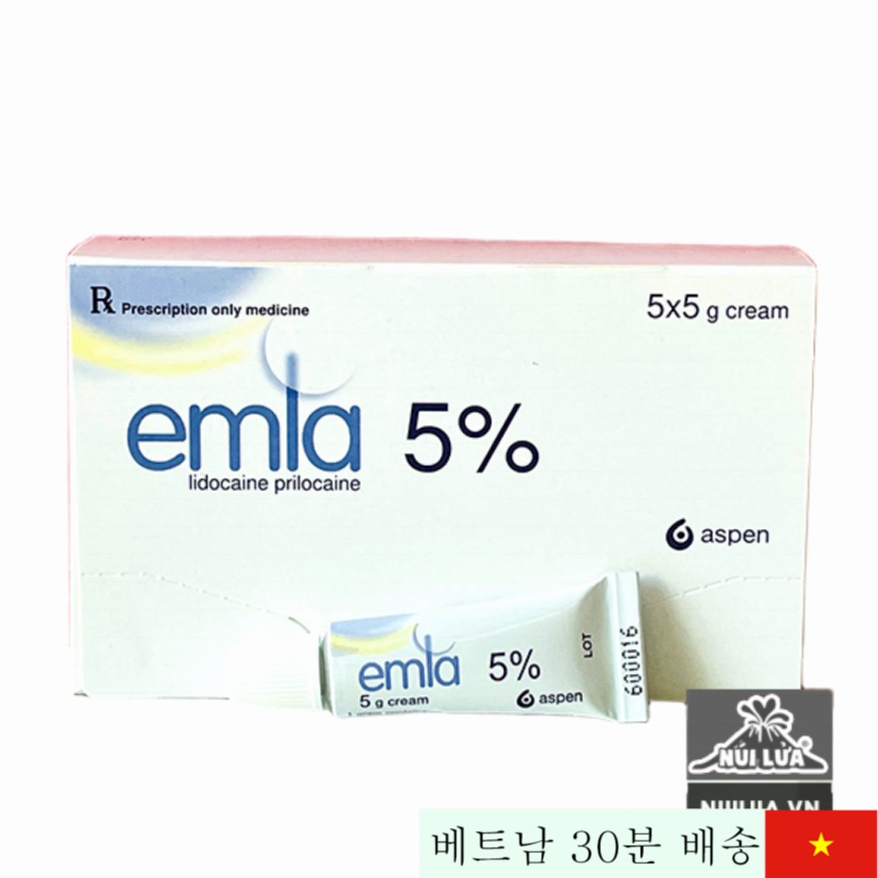 엠라 5% 지연 겔 스웨덴산 빠른 효과 섹스 보조 