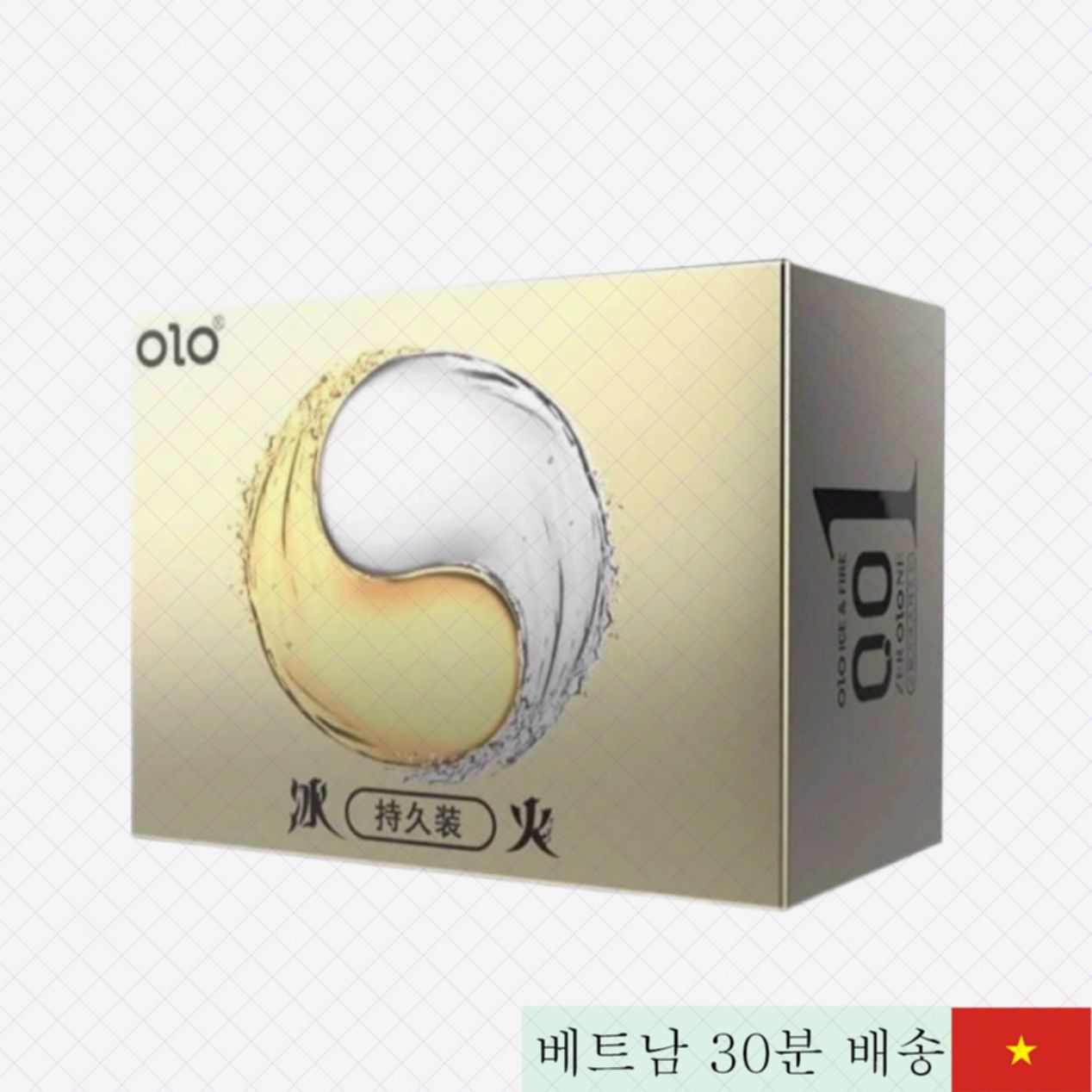 OLO 0.01 초박형 콘돔 시간 연장 10개입 