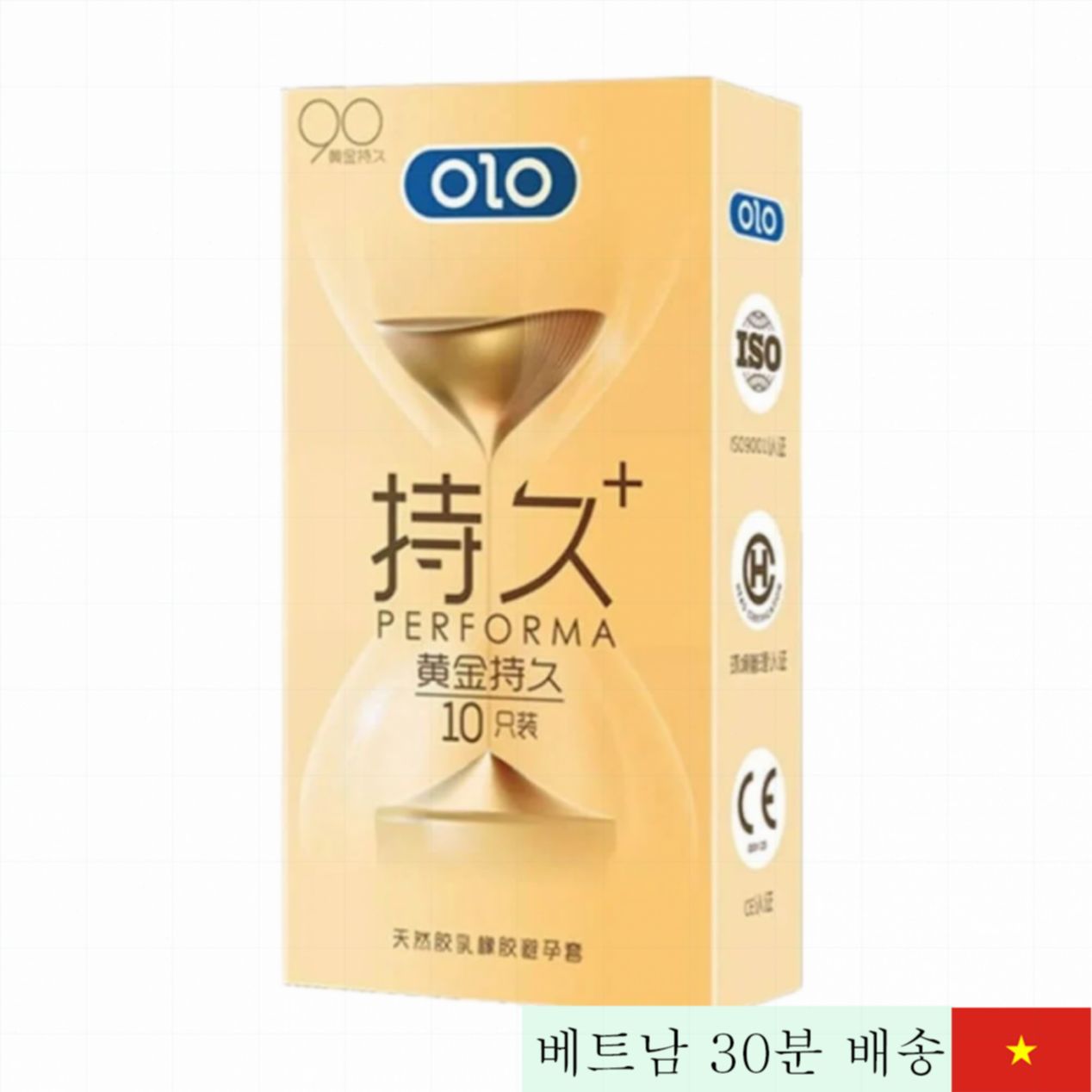 OLO 0.01 골드워치 얇은 콘돔 10개입 지연 효과 누적 인기 