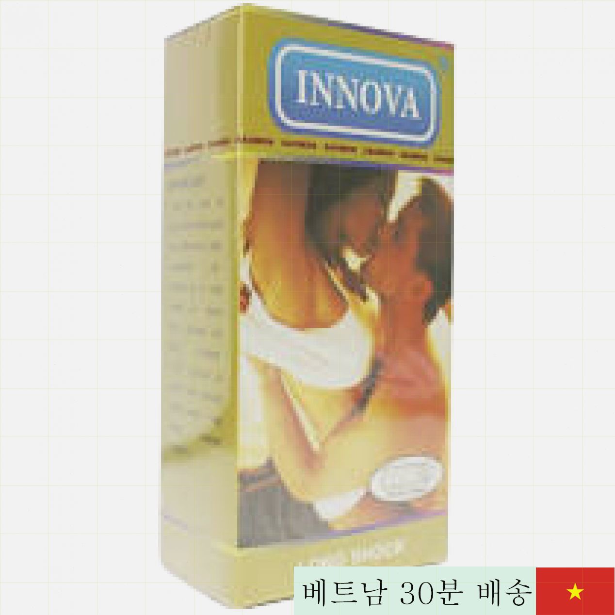 INNOVA 황색 12p 콘돔 껍질 돌기 지연 성능 탁월 