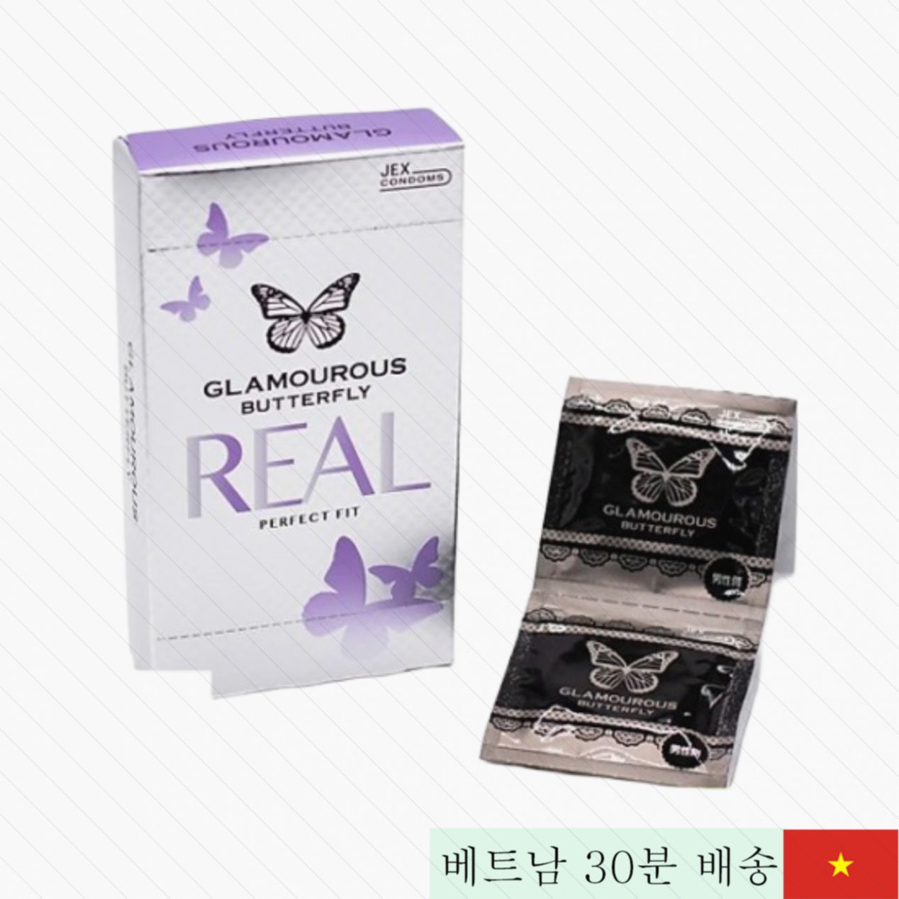 Jex 리얼 퍼펙트 핏 초박형 콘돔 안심 사용 감각 밀착 일본산 