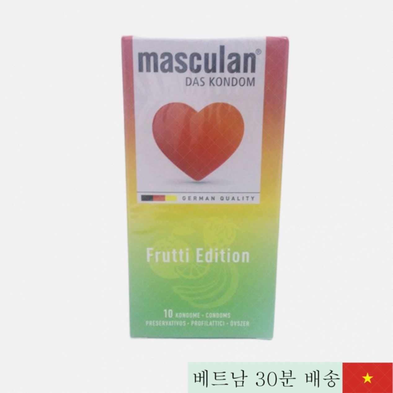 Masculan Frutti Edition 과일향 콘돔 독일산 편안한 느낌 
