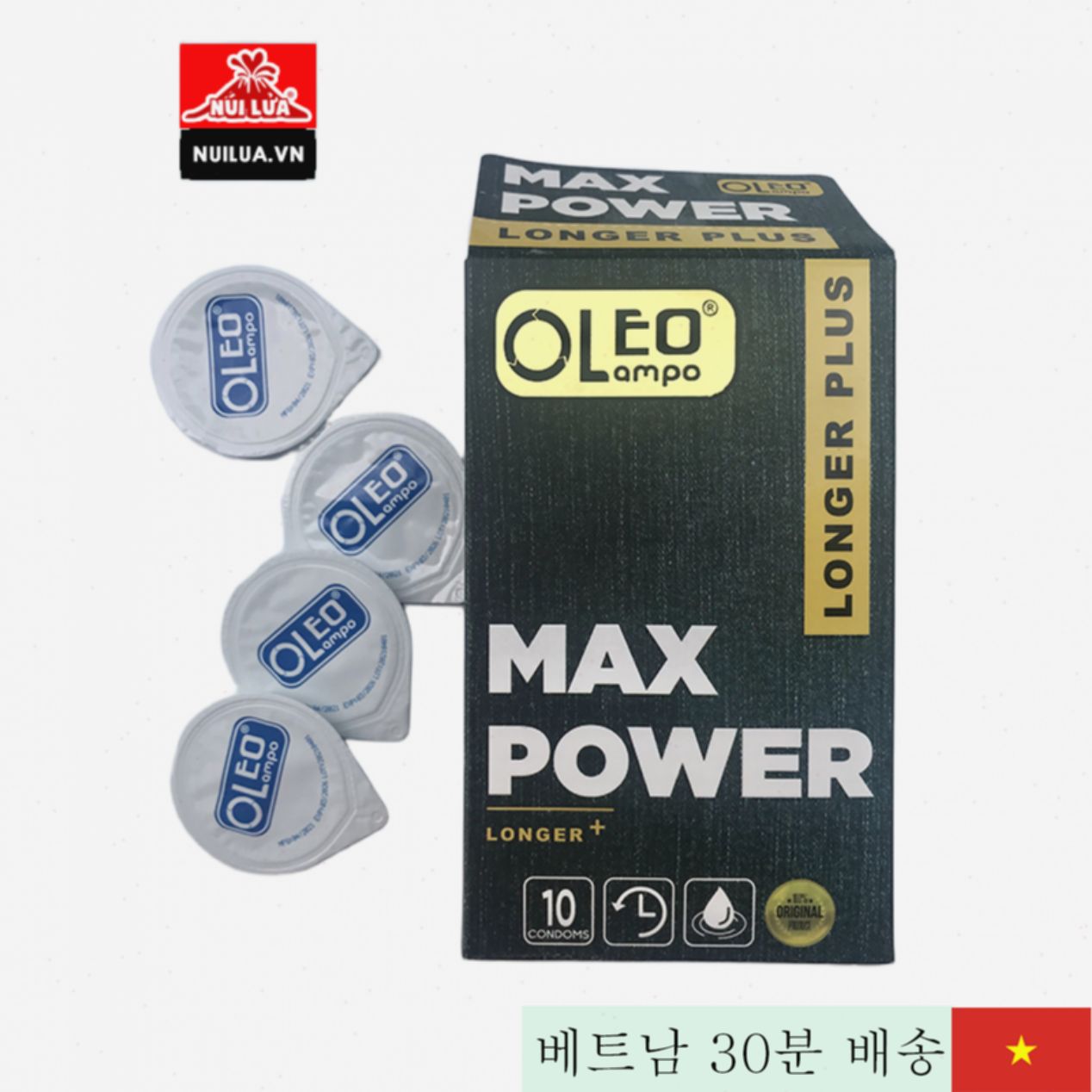 올레오 맥스파워 딸기향 콘돔 혼합 기능 