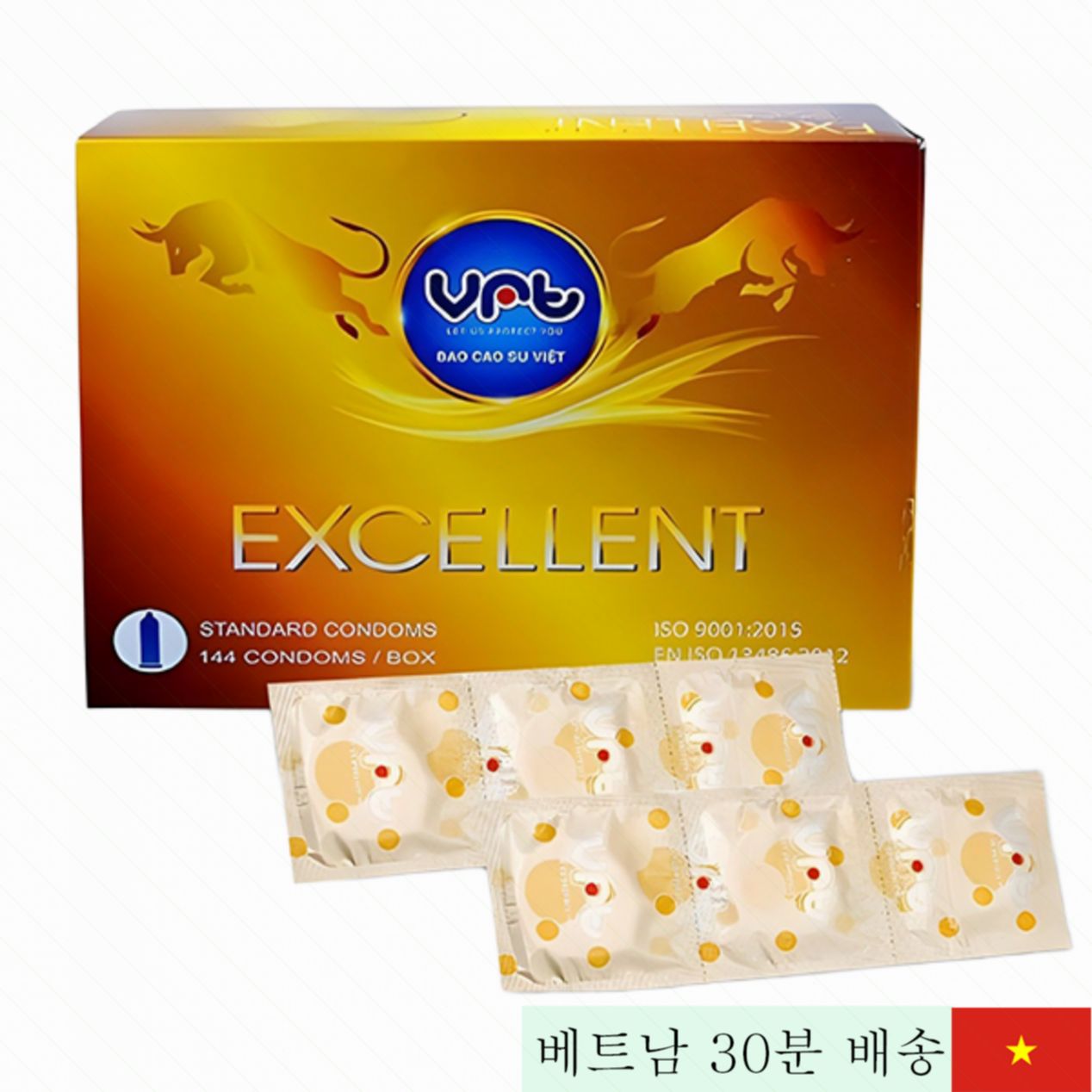 VRT 초박형 콘돔 144개입 고품질 저가격 호텔용 안전 