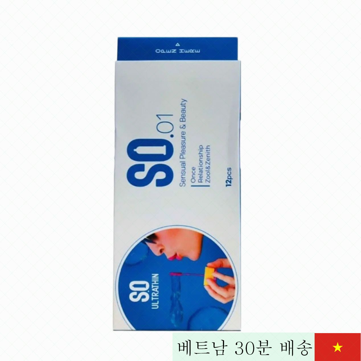 SO 울트라씬 초박형 콘돔 12개입 쾌감 전송 탁월 
