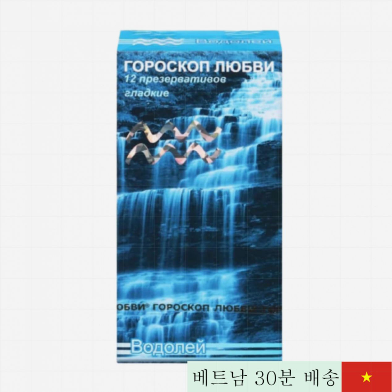 로포콘 아쿠아리우스 딸기향 초박형 콘돔 12입 