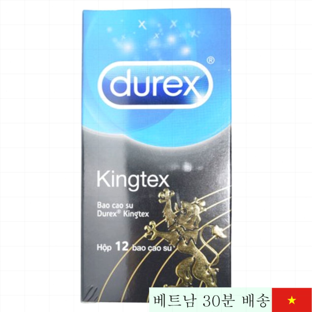 듀렉스 킹텍스 투명 무향 12개입 초박형 고품질 