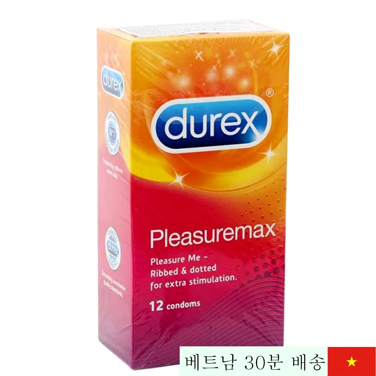 Durex Pleasuremax 56mm 돌기 콘돔 쾌감 강화 