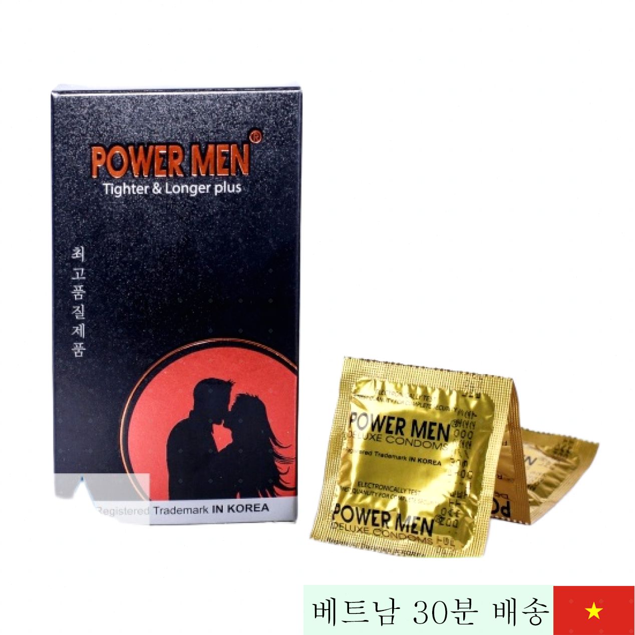 파워멘 소형 돌기 콘돔 강력 연장 쾌감 극대화 초소형 