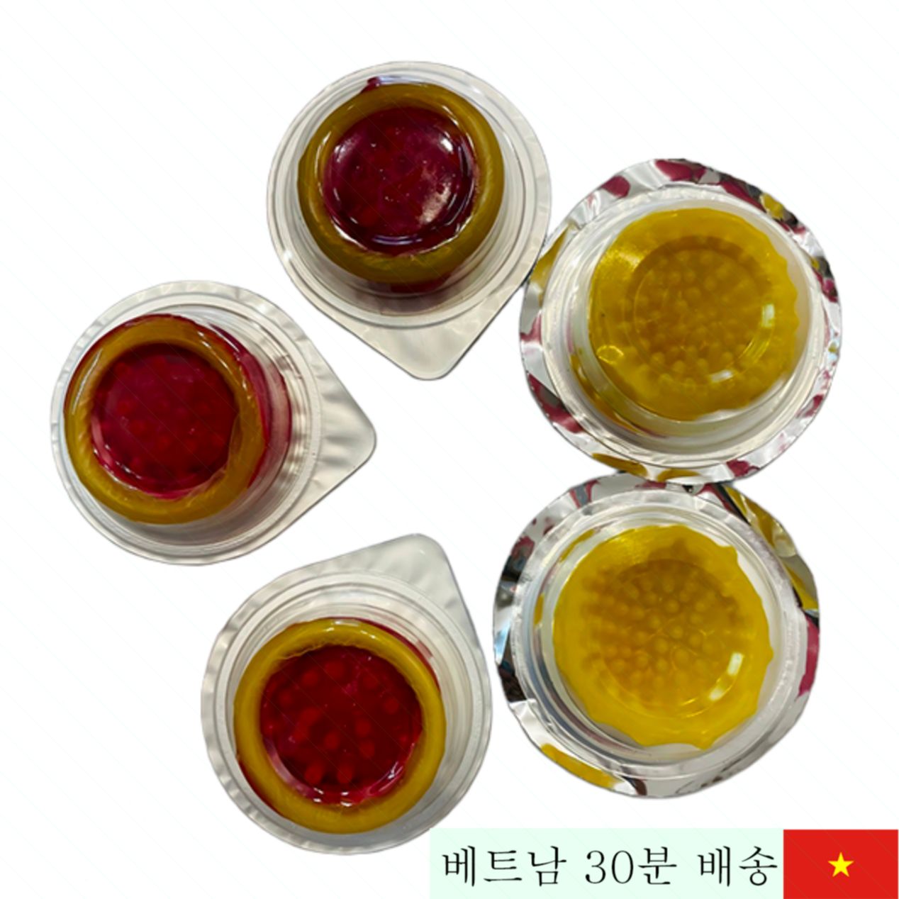 ChomChom 돌기 콘돔 5종세트 강력 자극 기능 