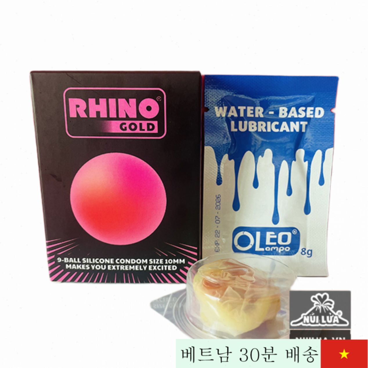 라이노 골드 9비 대형 콘돔 쾌감 극대화 연장형 