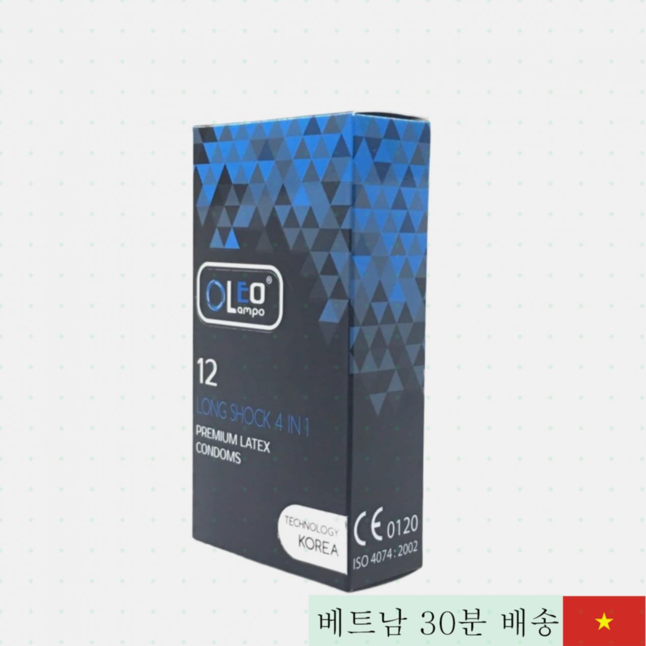 올레오 4in1 지연 콘돔 시간 연장 쾌감 극대 얇은 실리콘 