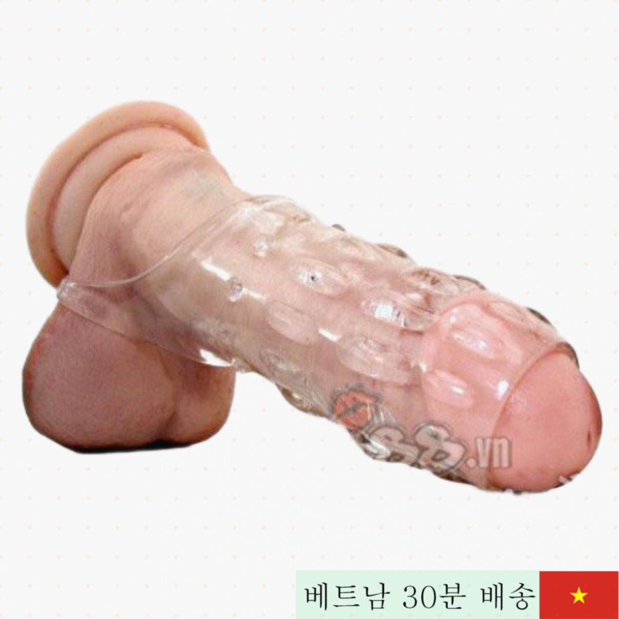 게트락 실리콘 벨트 진동기, 남성용 크기 증가 & 지속력 강화 