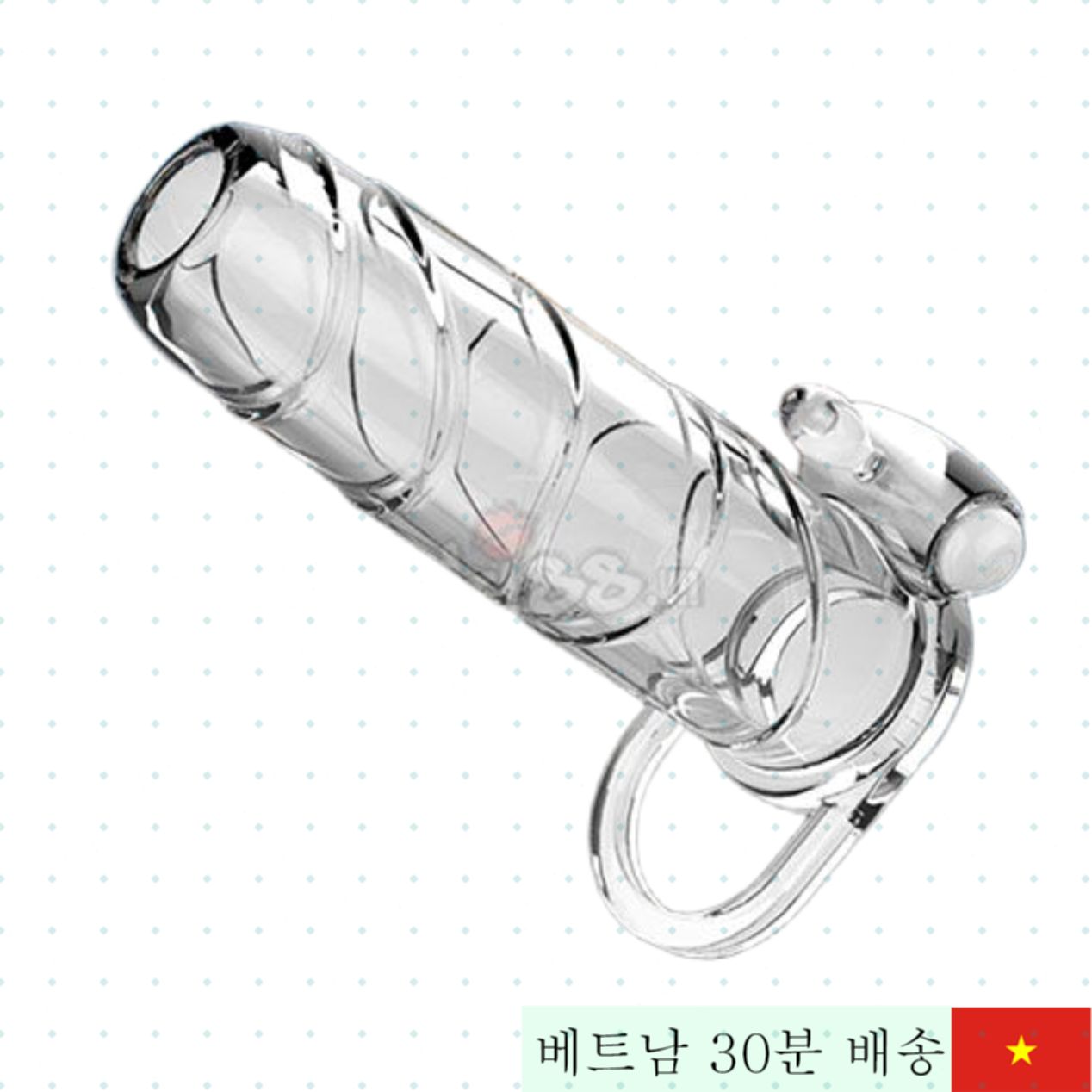 진동 스트랩 온 딜도 남녀 쾌감 강화 실리콘 TPR 