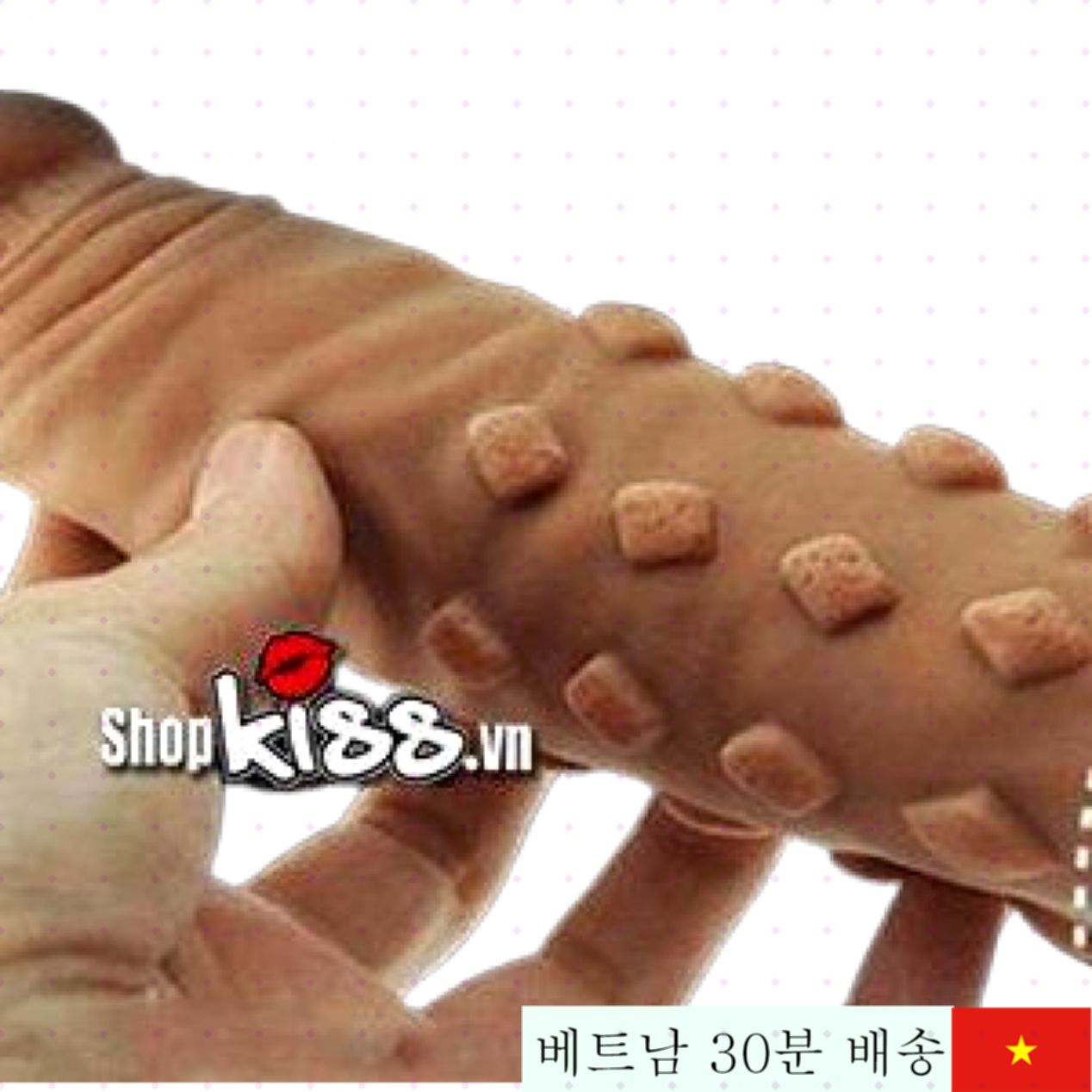 러브토이 5cm 큐브형 페니스 커버 지속력 강화용 