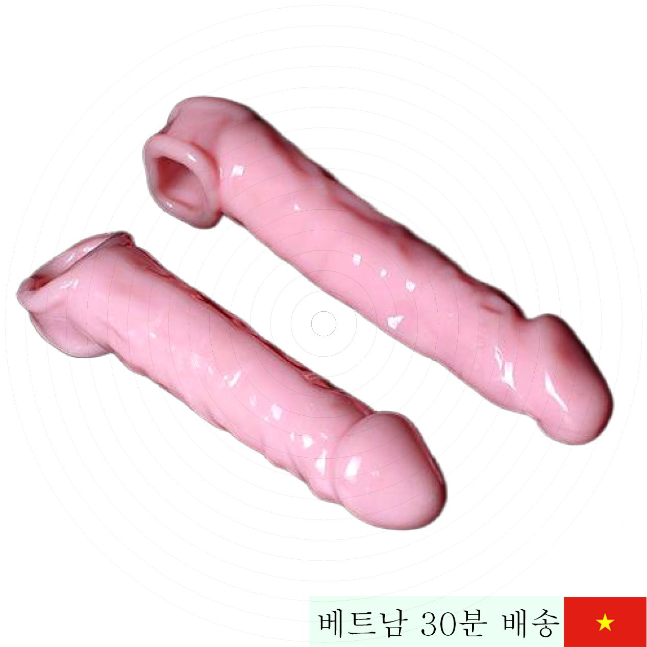 BD39 부드러운 음경 마사지 링 