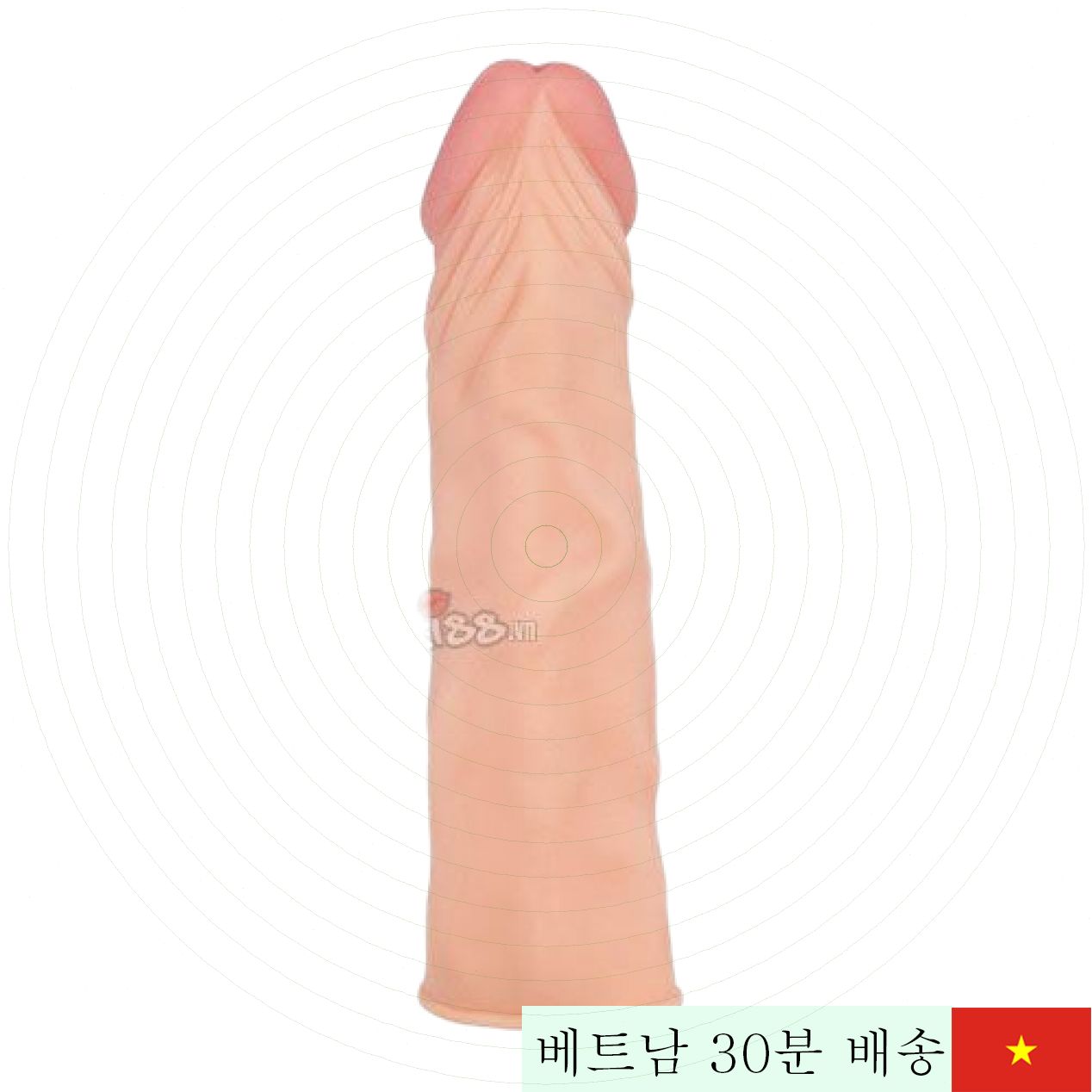 미국산 3cm 부드러운 질감 콘돔 대형 확장 플레이 용품 