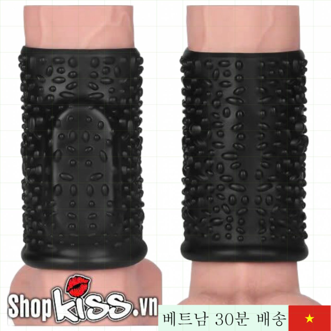 러브토이 드립 나이트 링 진동기 성감 연장 