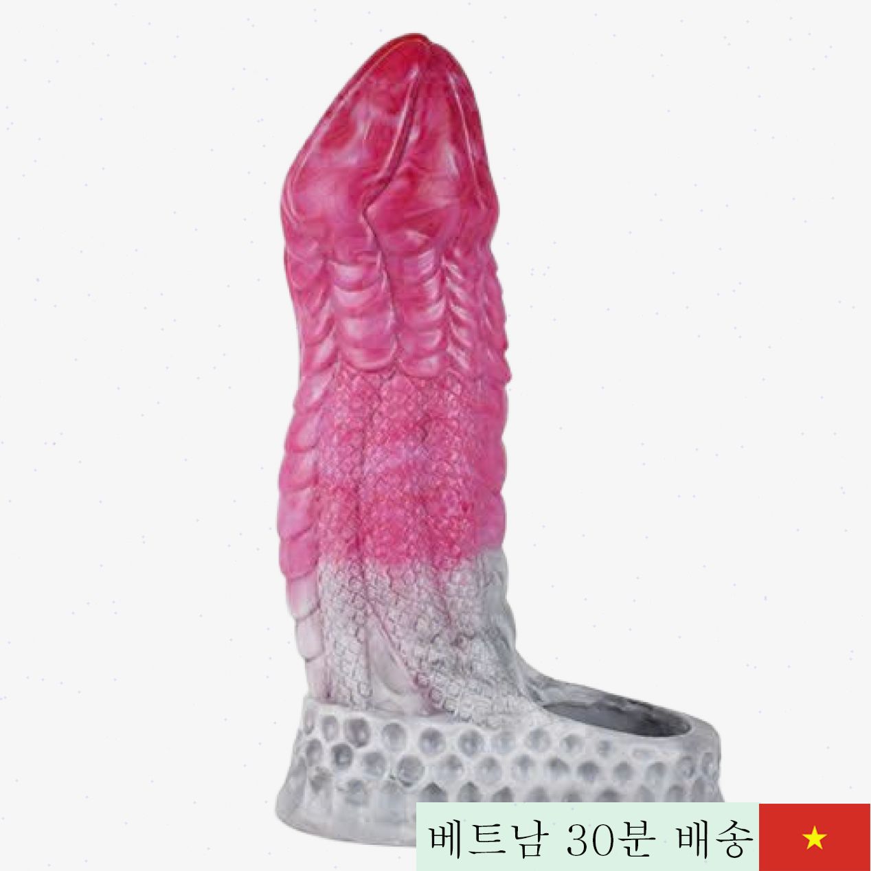 악마 비늘 남성용 확장형 링 실리콘 