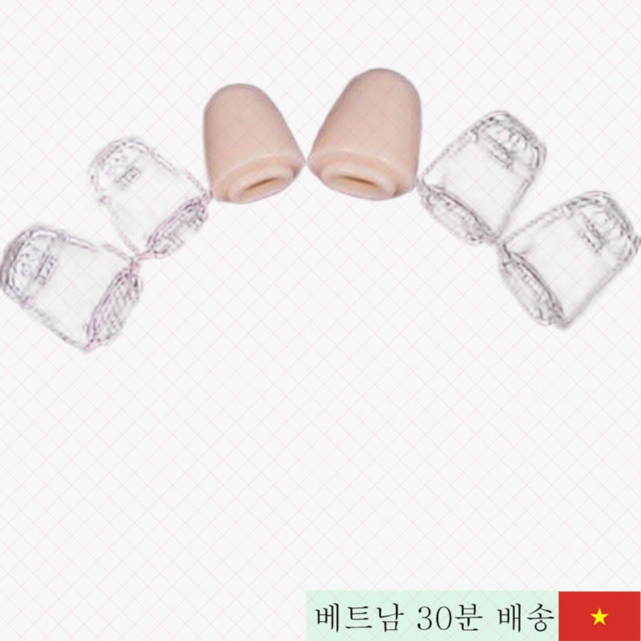 BD20 귀두 증대 연장 덮개 착용식 남성용 