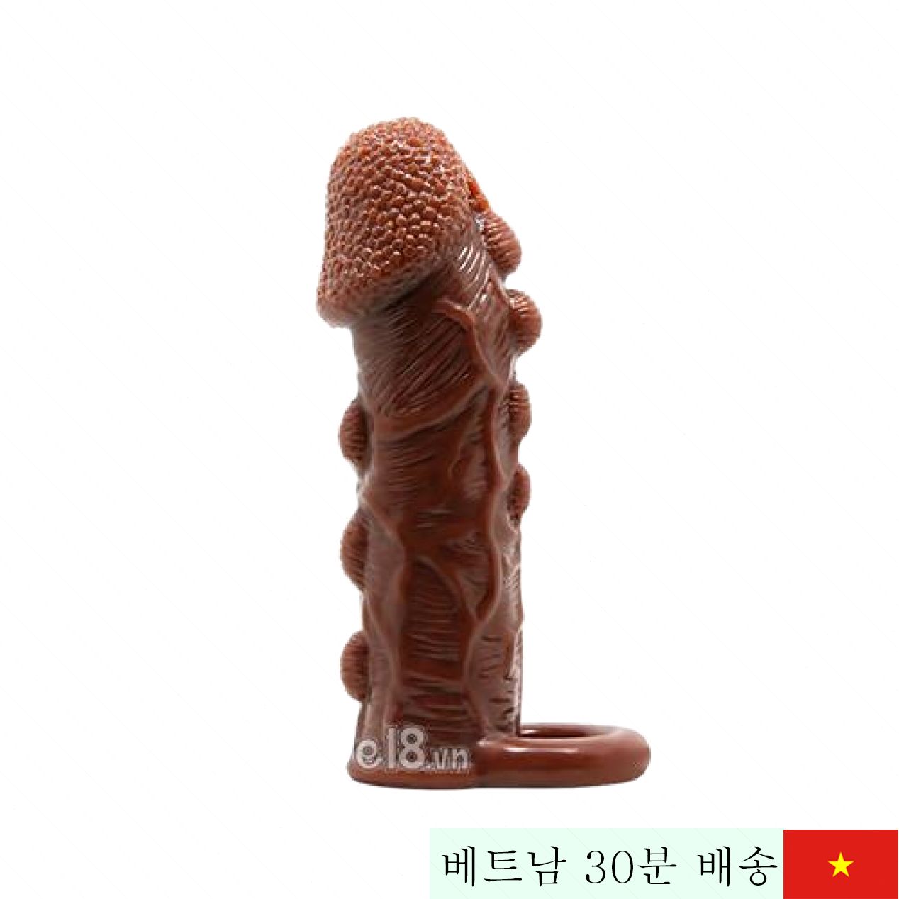 Brave Man 갈색 가시 지지대 딜도 강력 체험용 