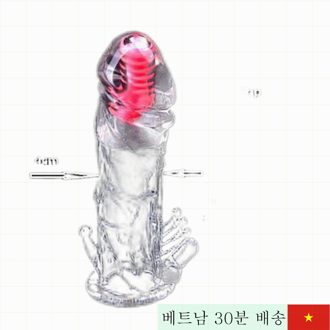 건강한 천연 고무 돌기 콘돔 SHP1129 - 안심사용 고품질 