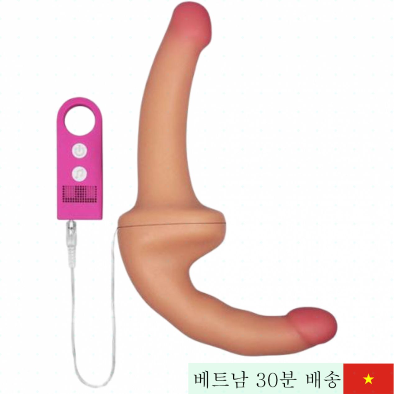 러브토이 홀리 29.5cm 실리콘 음경 자극 센서 진동 