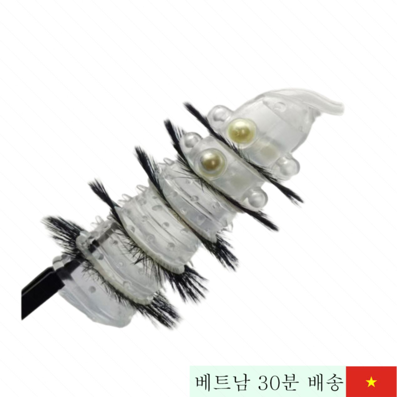 바이킹 2중 콘돔 5개 고리 강화 자극 미끄럼 방지 품질 