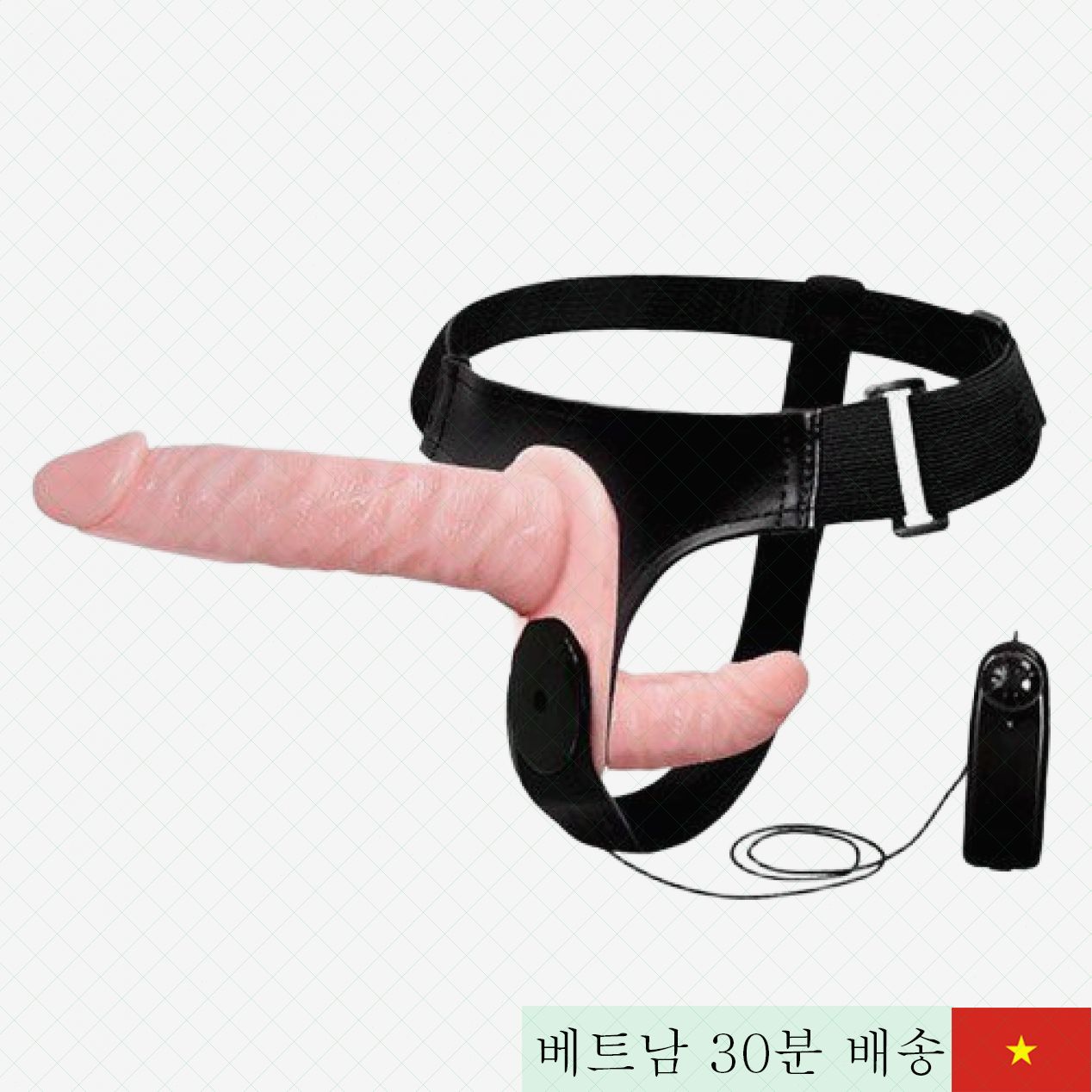 양면 진동 TPE 실리콘 레즈비언 스트랩 온 최고급 수입 