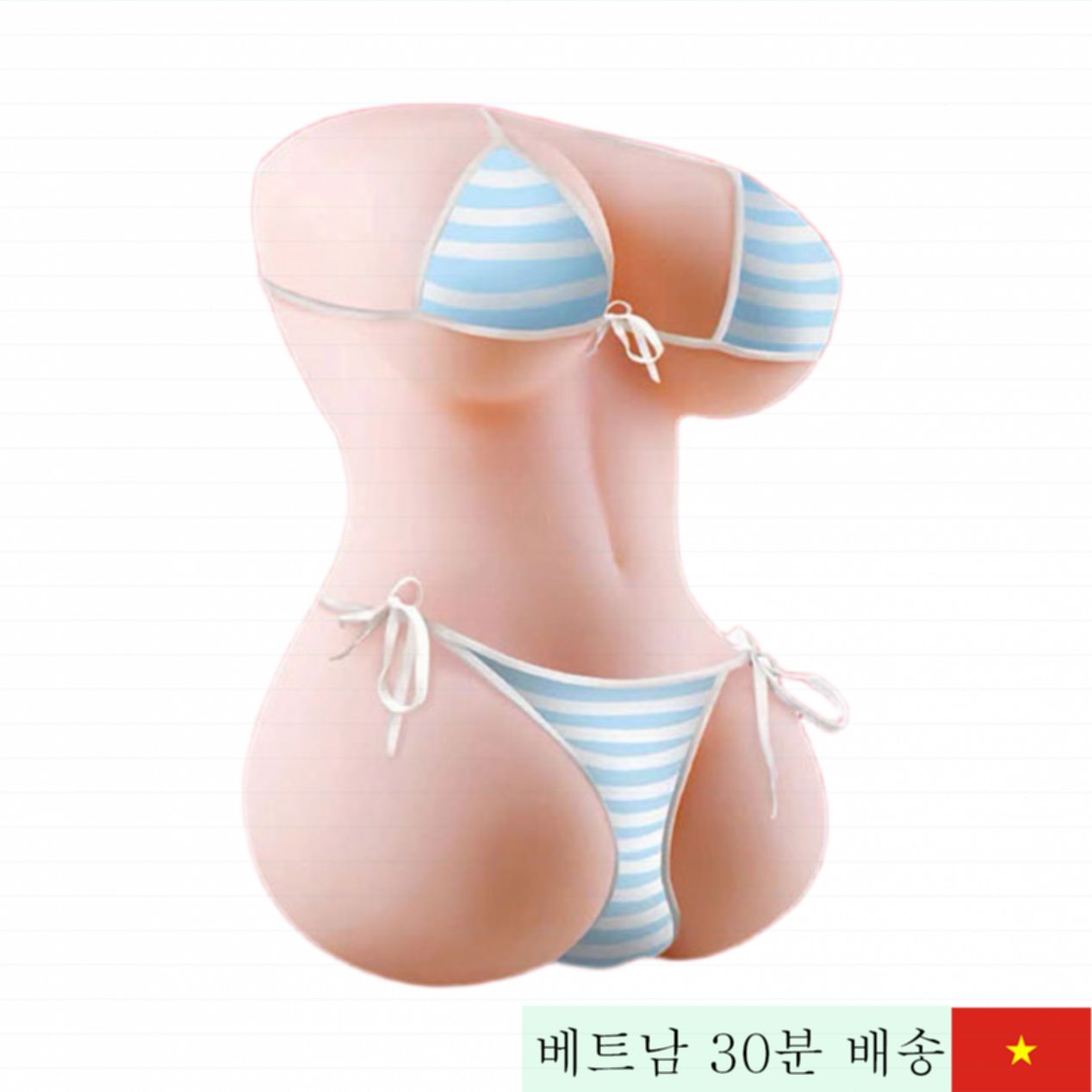 Jiuai 미니 상반신 인형 - 큰 가슴, 부드러운 촉감 