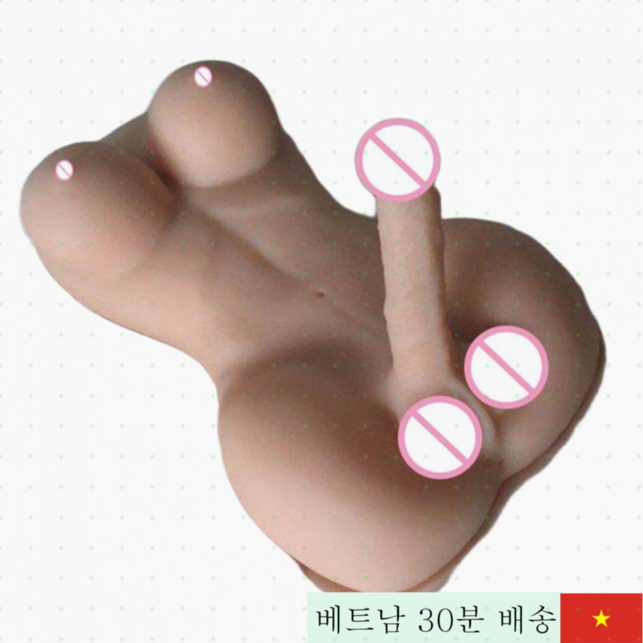 AiZmi AZ18 실리콘 반신 양성 섹스돌 부드러운 