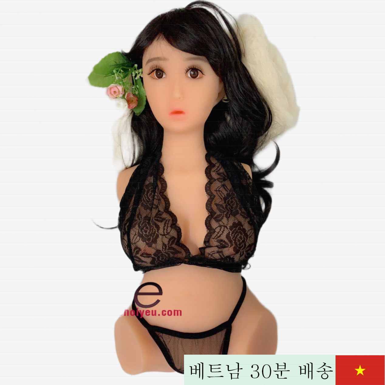 섹시한 반신 섹스돌 여성 핑크 밸런스 보디 라인 