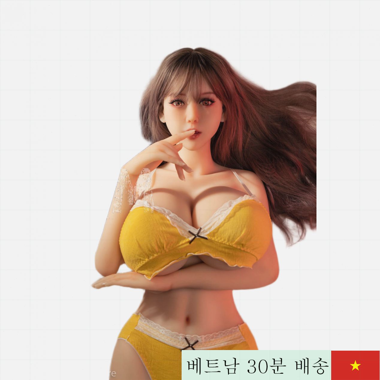 USA 정품 Olivia 85cm 리얼 바디 반신 섹스 인형 고품질 